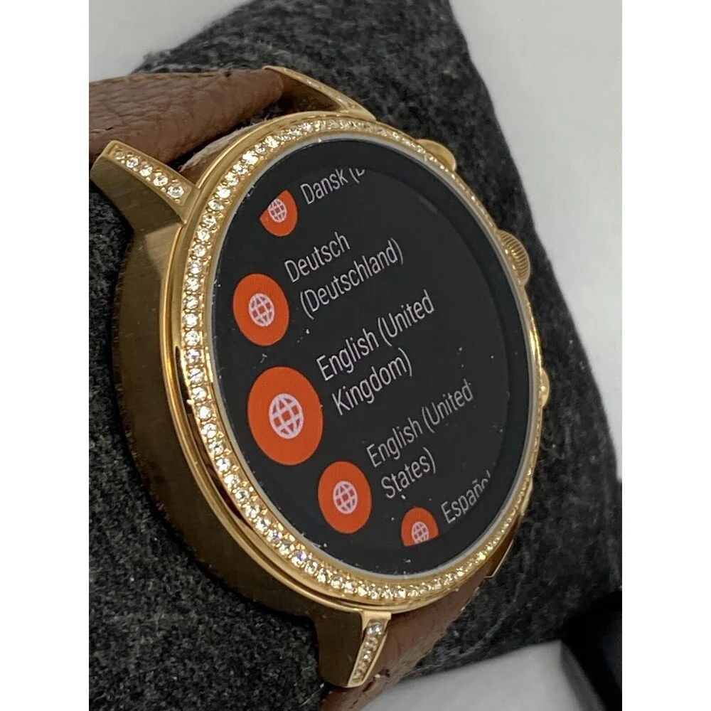 Fossil Gen 4 Authentic Digital Dial Smart Watch Custom Band FTW6011 LT457
